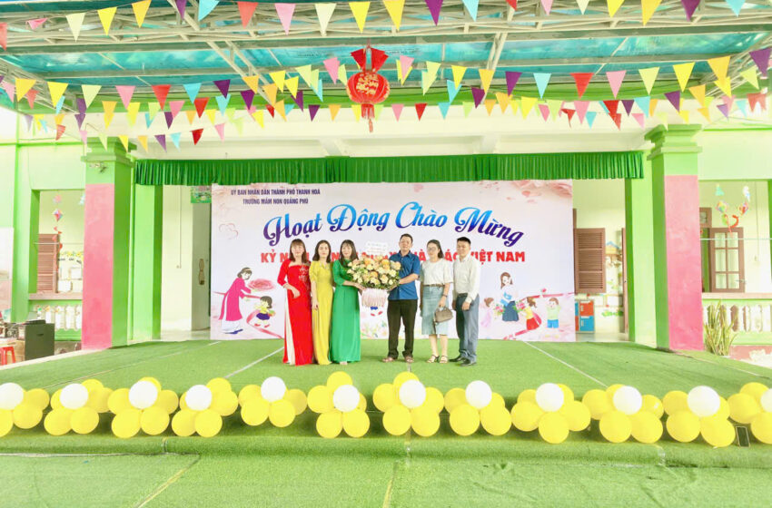  TRƯỜNG MẦM NON QUẢNG PHÚ TỔ CHỨC TỌA ĐÀM KỶ NIỆM 42 NĂM NGÀY NHÀ GIÁO VIỆT NAM (20/11/1982 – 20/11/2024)